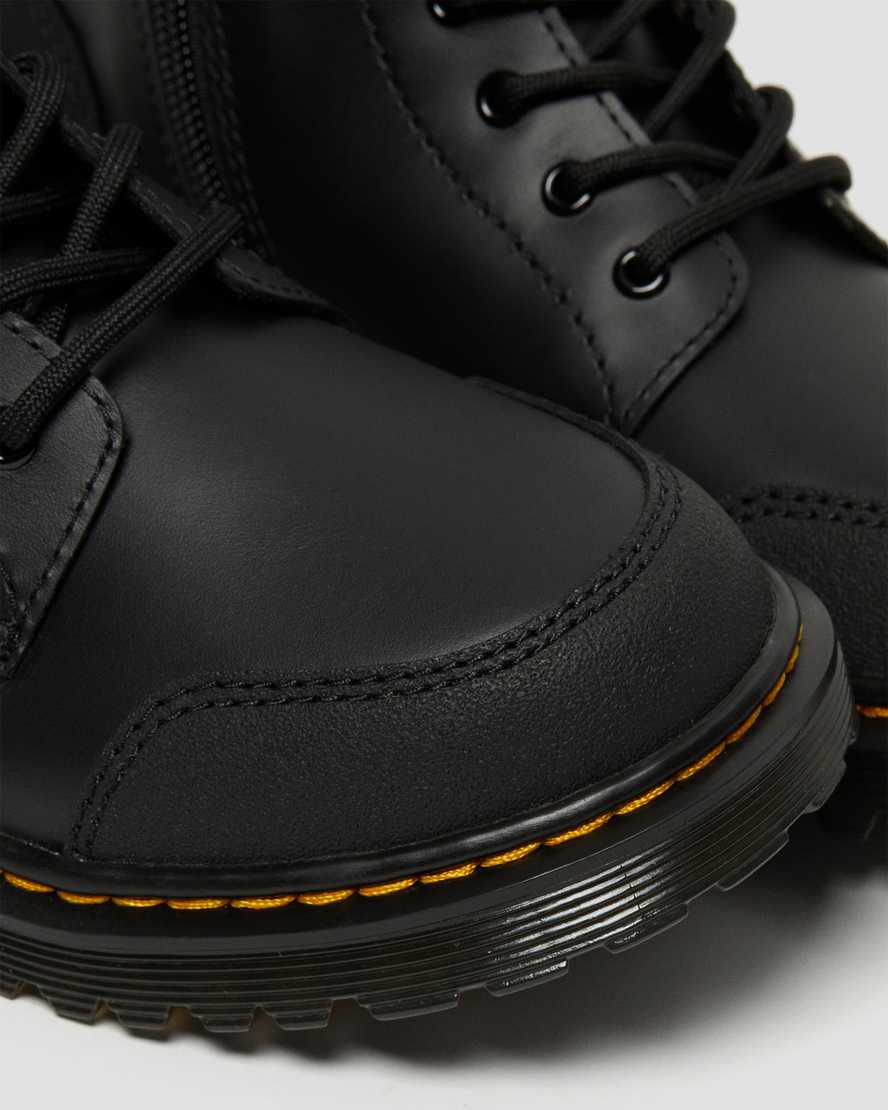botas informales negras dr martens 1460 overlay para niños