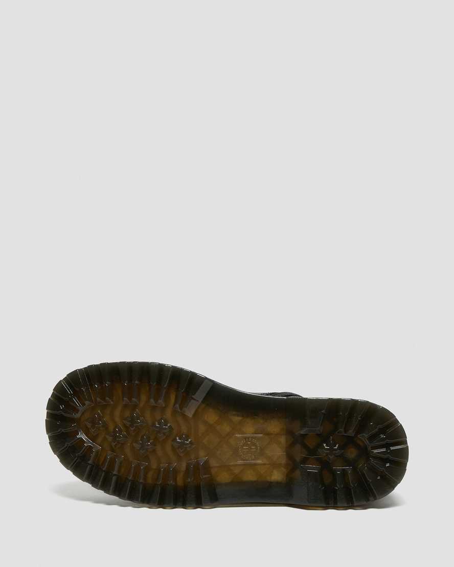 botas informales negras dr martens 1460 overlay para niños