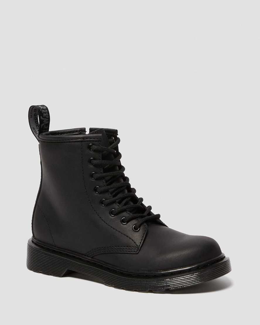 botas casuales negras dr martens 1460 de piel sintética para niños