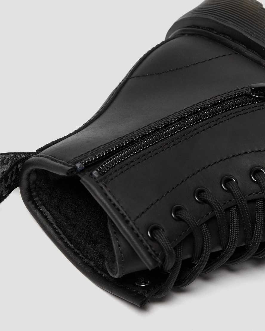 botas casuales negras dr martens 1460 de piel sintética para niños
