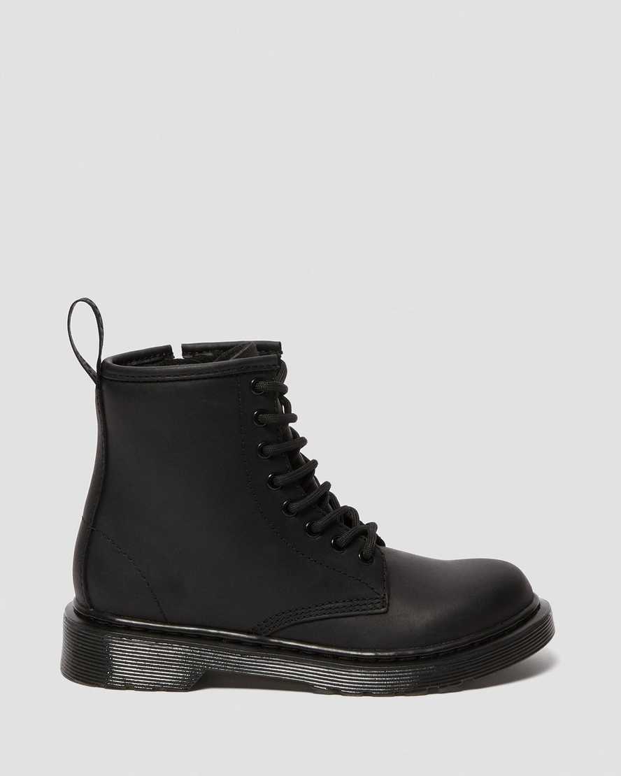 botas casuales negras dr martens 1460 de piel sintética para niños
