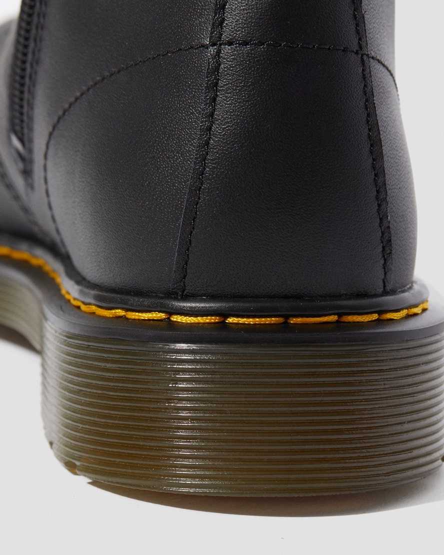 botas con cordones dr martens 1460 softy t para niños en color negro