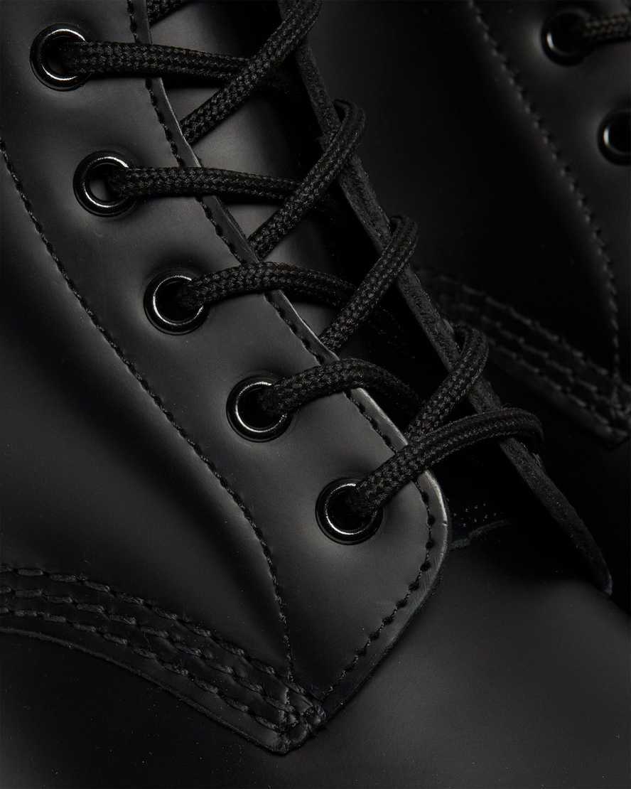 botines negros dr martens 101 con puntadas amarillas y suaves para hombre