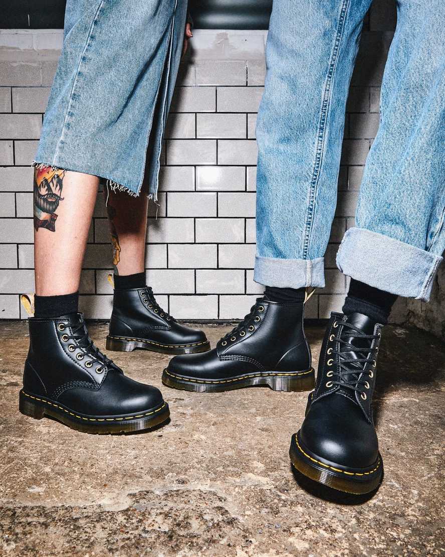 botines negros dr martens 101 felix para hombre
