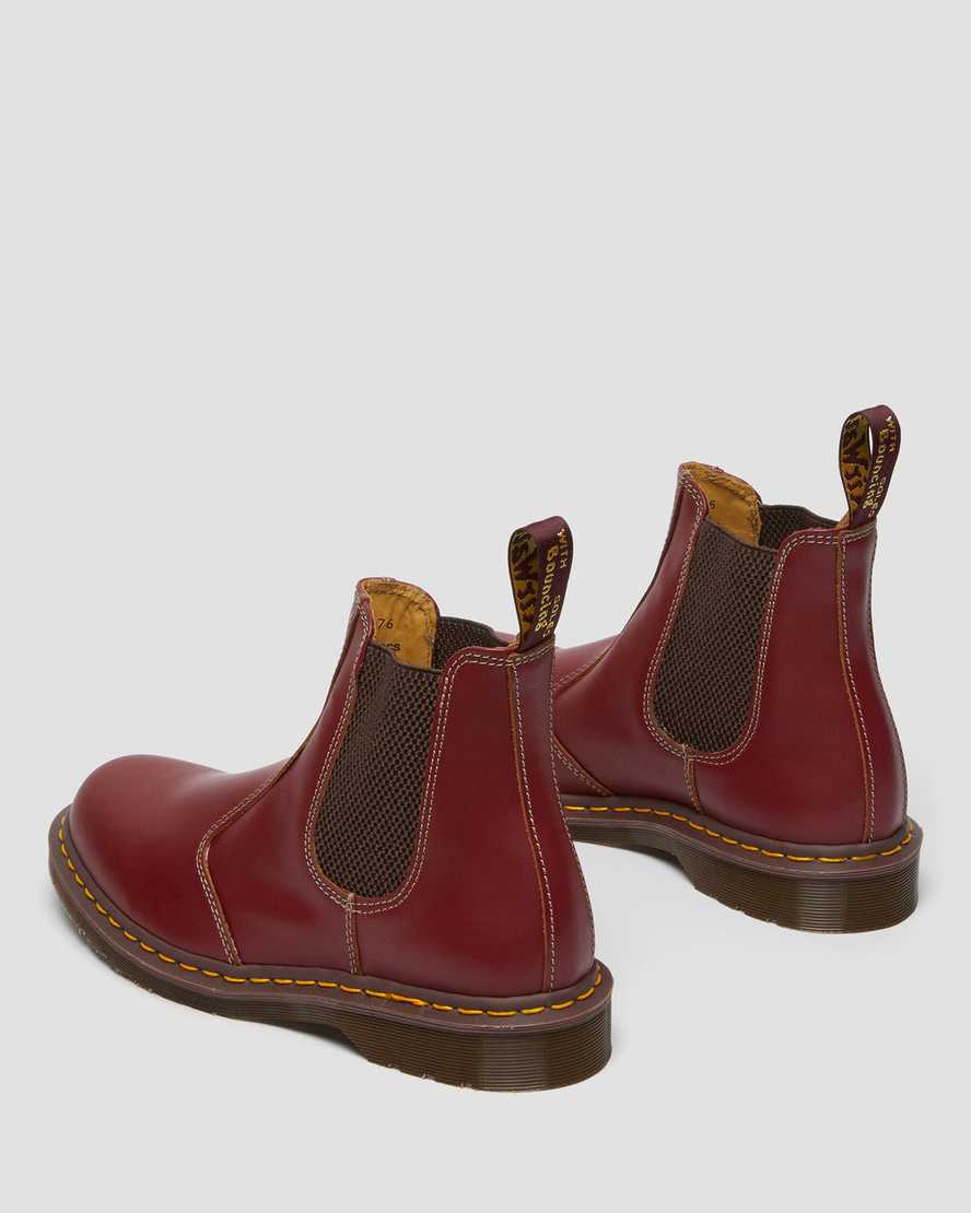 botas chelsea dr martens 2976 vintage para hombre rojas fabricadas en inglaterra