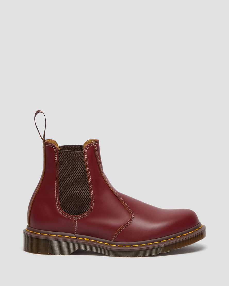 botas chelsea dr martens 2976 vintage para hombre rojas fabricadas en inglaterra