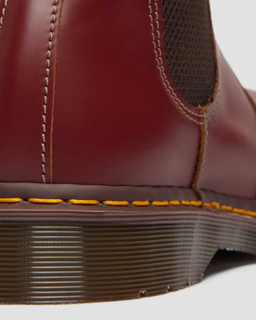 botas chelsea dr martens 2976 vintage para hombre rojas fabricadas en inglaterra