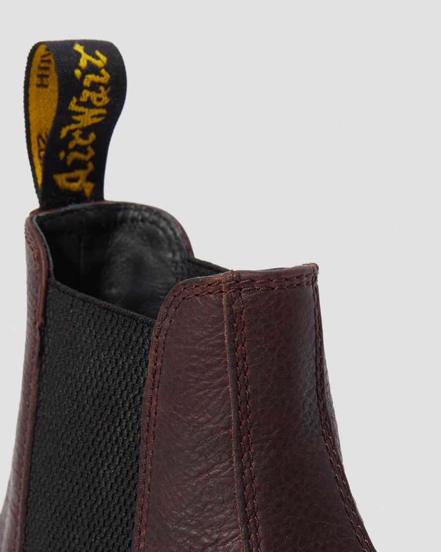 botas chelsea dr martens 2976 ambassador para hombre en color marrón