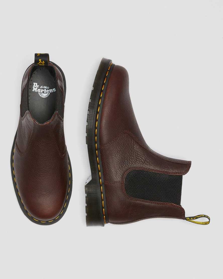 botas chelsea dr martens 2976 ambassador para hombre en color marrón