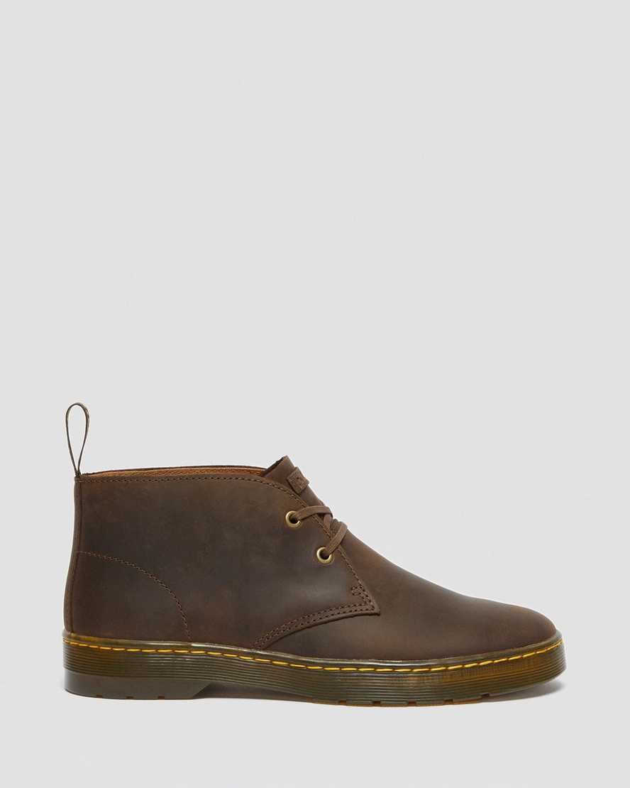botas de desierto dr. martens cabrillo crazy horse marrones para hombre