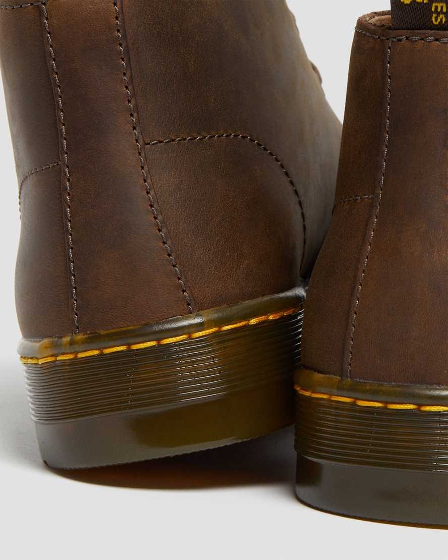 botas de desierto dr. martens cabrillo crazy horse marrones para hombre