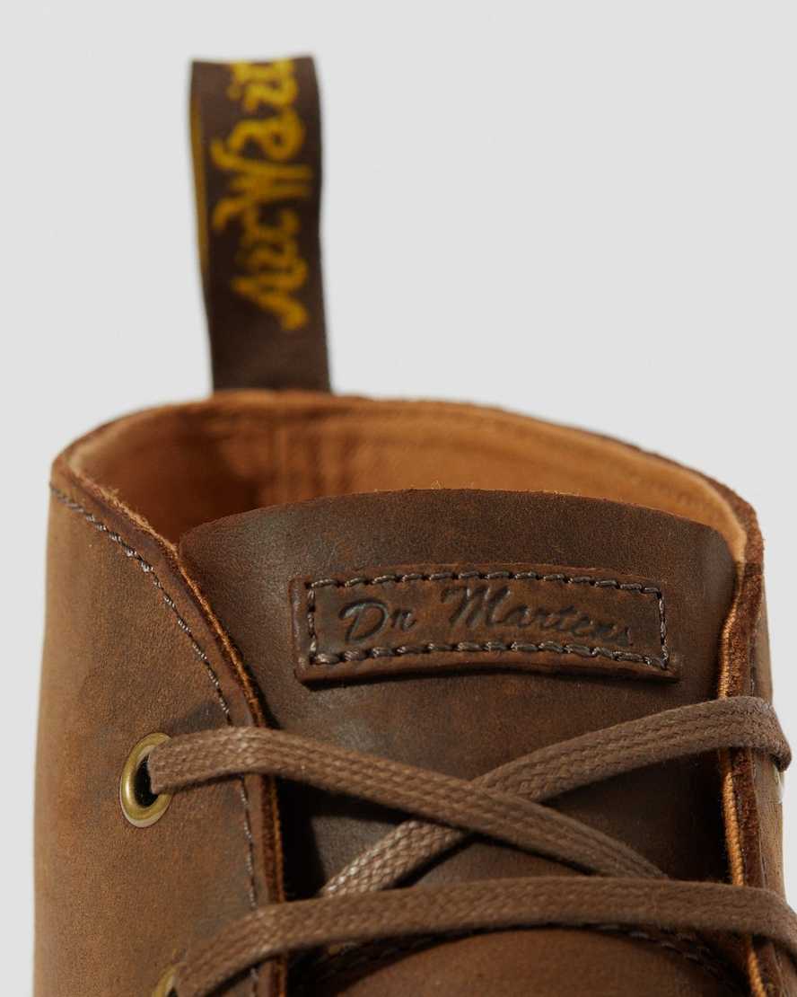 botas de desierto dr. martens cabrillo crazy horse marrones para hombre