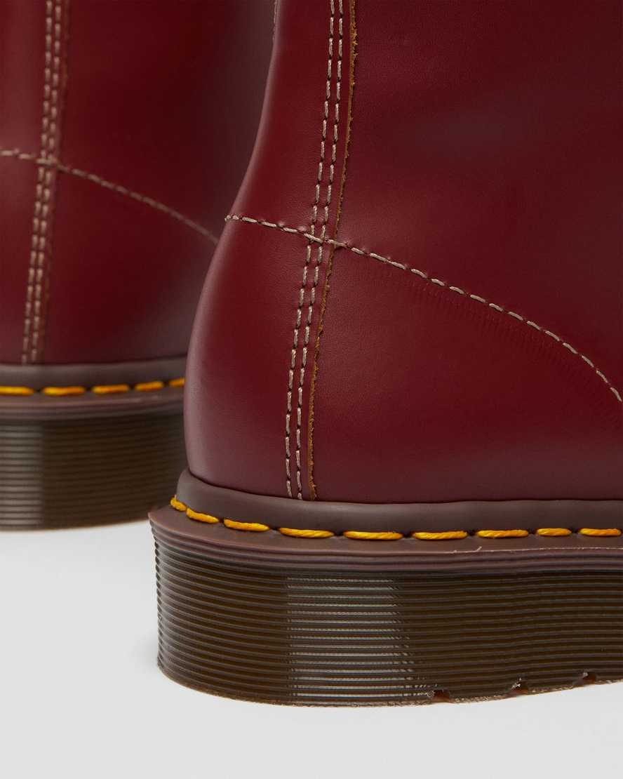 botas de media caña dr martens 1490 vintage rojas para hombre fabricadas en inglaterra