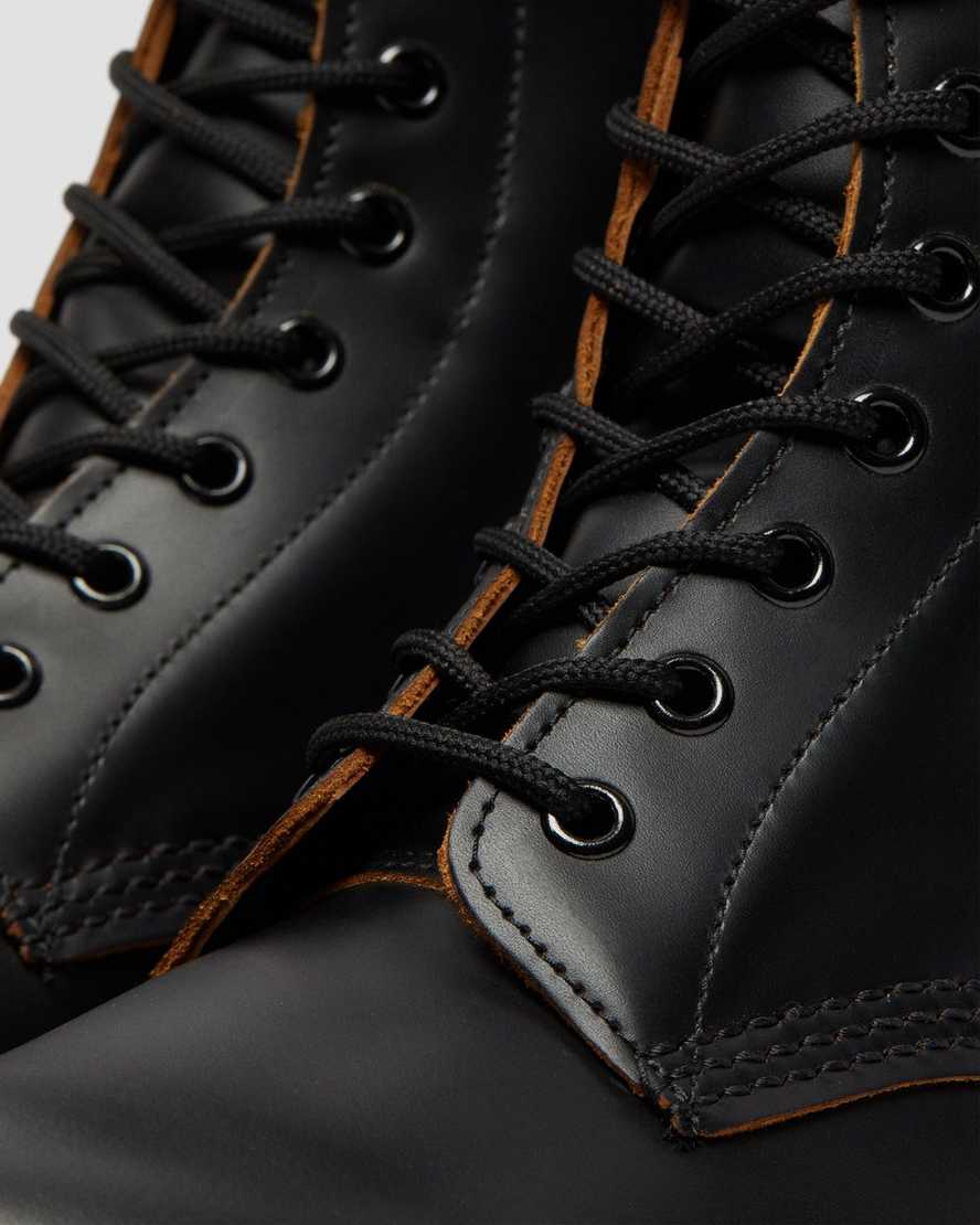 botas negras de media caña dr martens 1490 vintage fabricadas en inglaterra para hombre