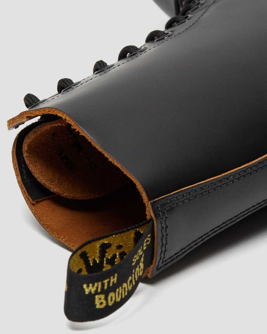 botas negras de media caña dr martens 1490 vintage fabricadas en inglaterra para hombre