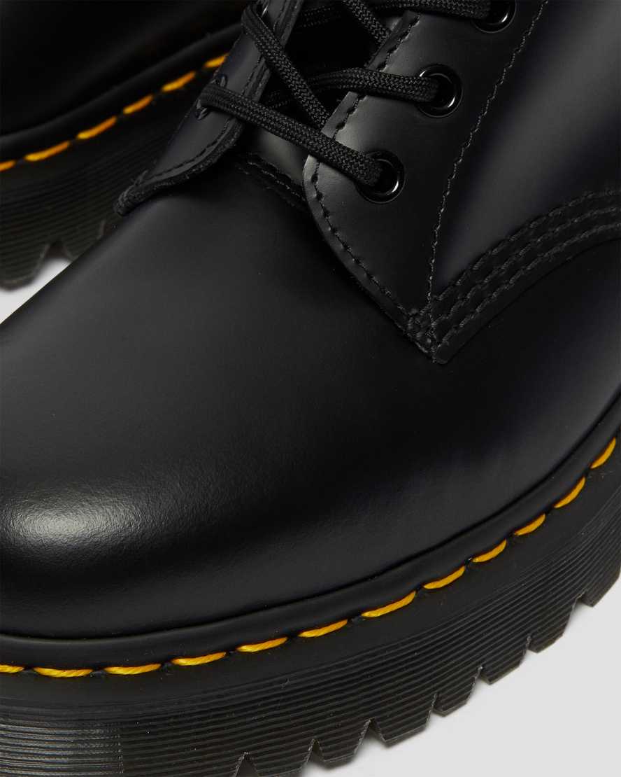 botas negras de media caña dr martens 1490 bex smooth para hombre