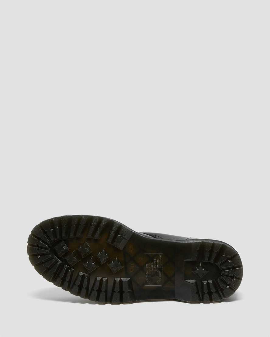 botas negras de media caña dr martens 1490 bex smooth para hombre
