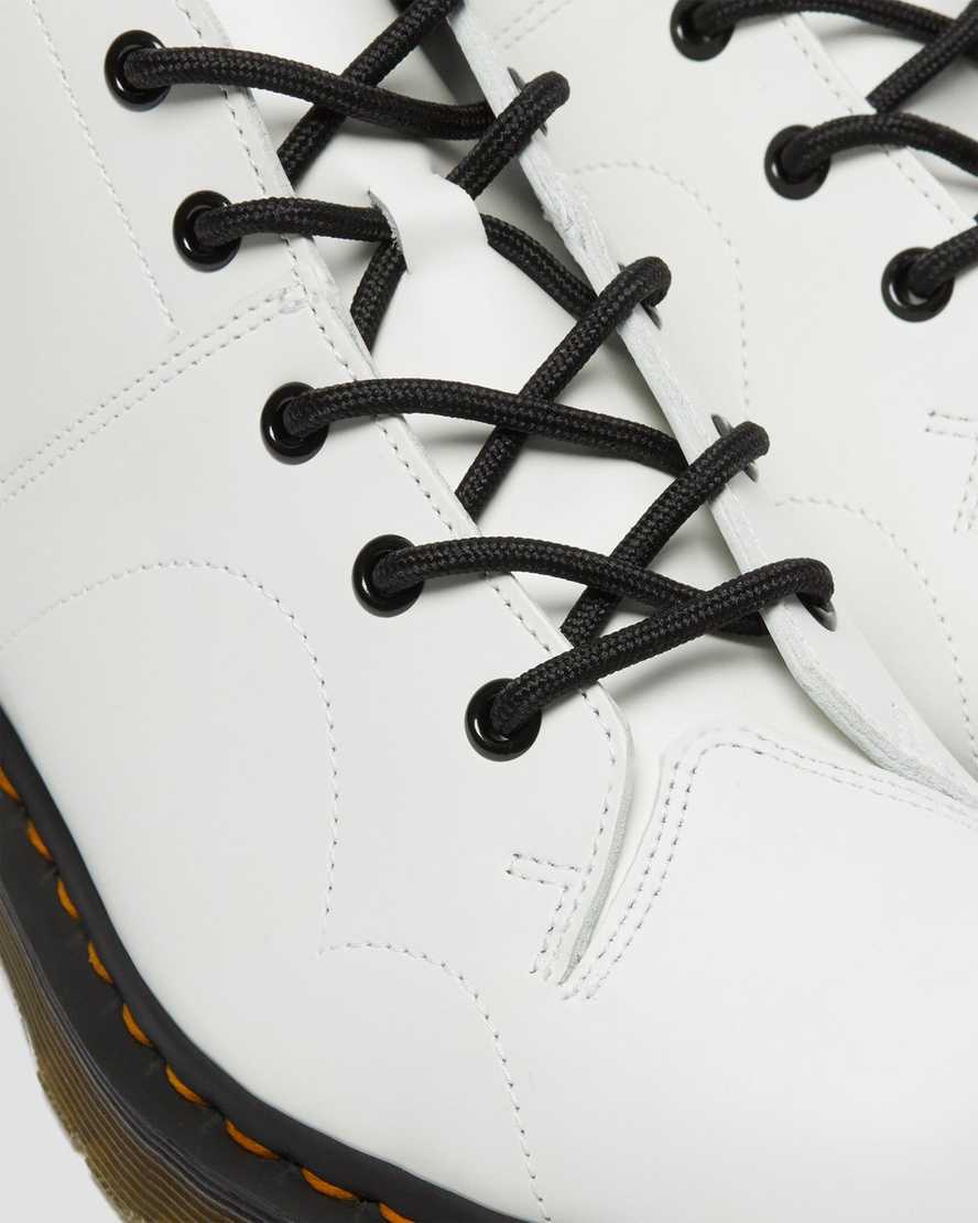 botas dr martens church smooth monkey blancas para hombre