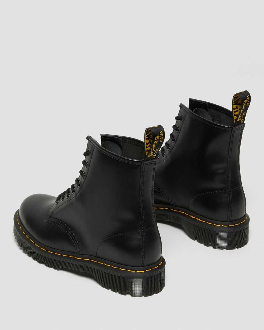 botas de plataforma negras dr martens 1460 bex smooth para hombre
