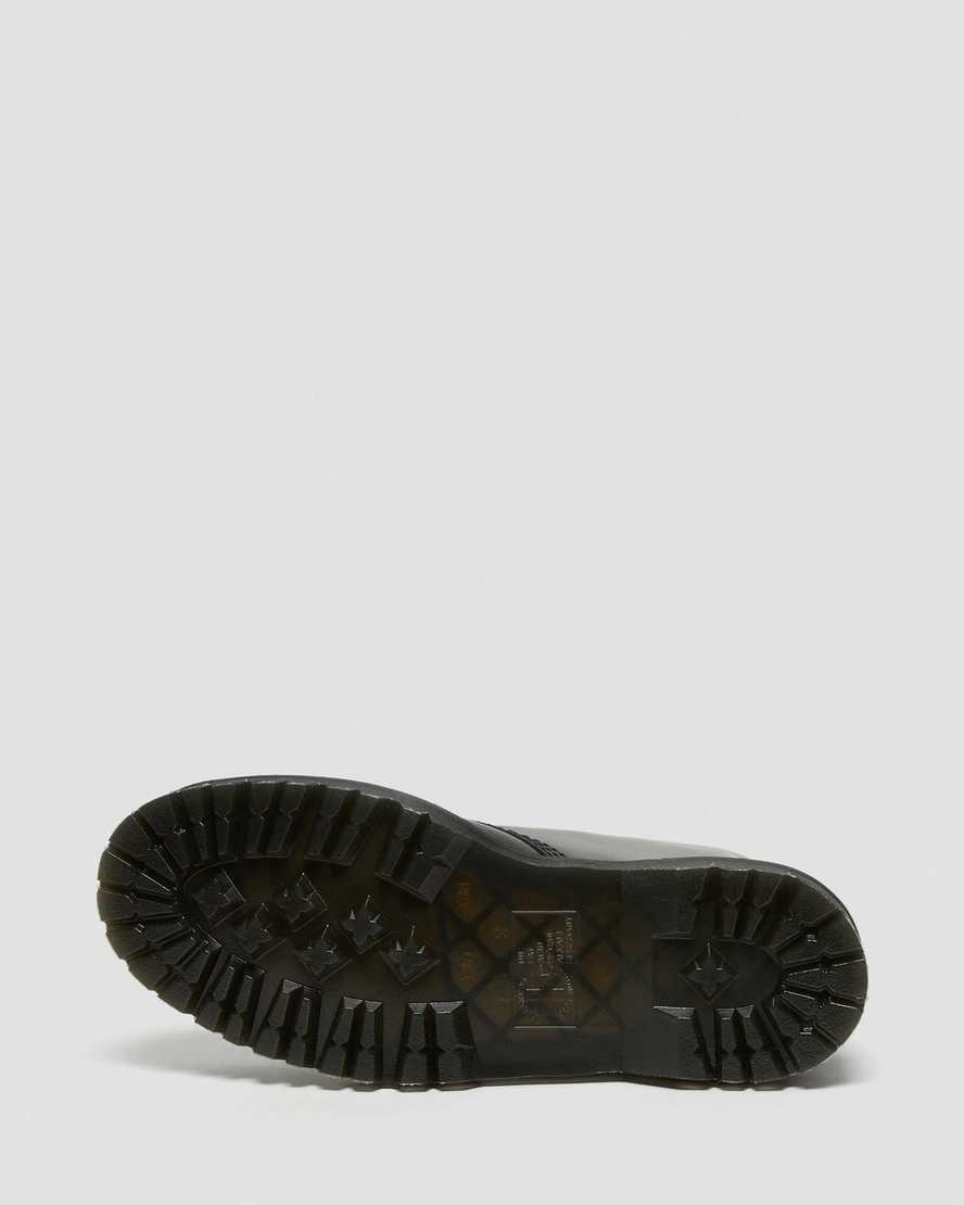botas de plataforma negras dr martens 1460 bex smooth para hombre