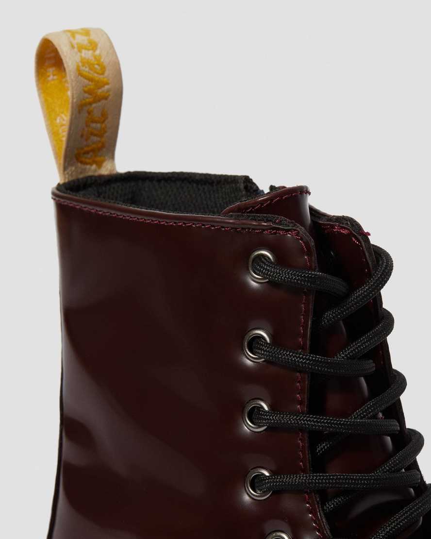botas de plataforma rojas dr martens jadon ii para hombre