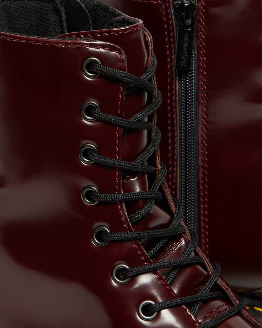 botas de plataforma rojas dr martens jadon ii para hombre