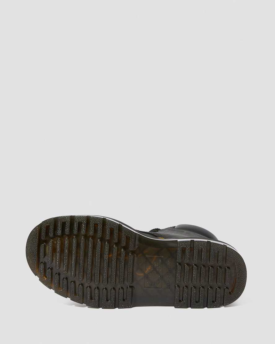 botas de trabajo dr. martens winch extra anchas negras para hombre