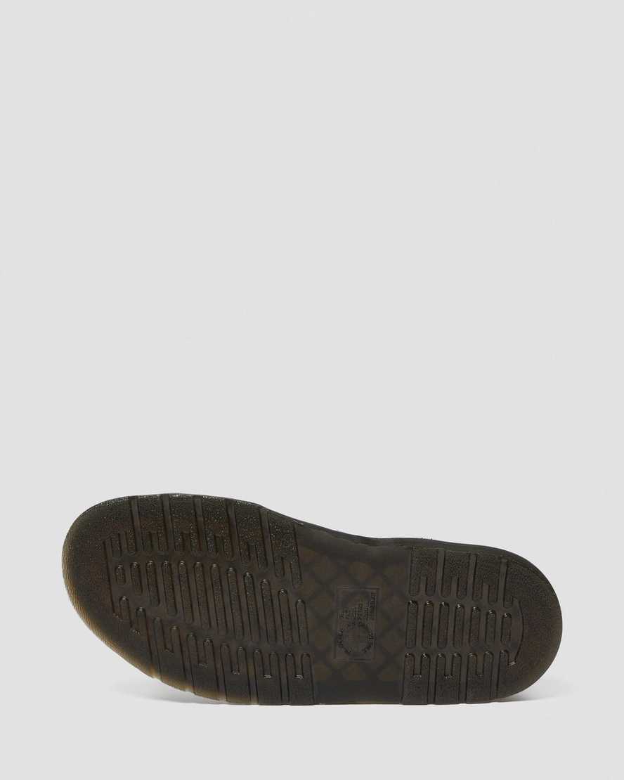 sandalias de gladiador dr martens gryphon patent negras para hombre