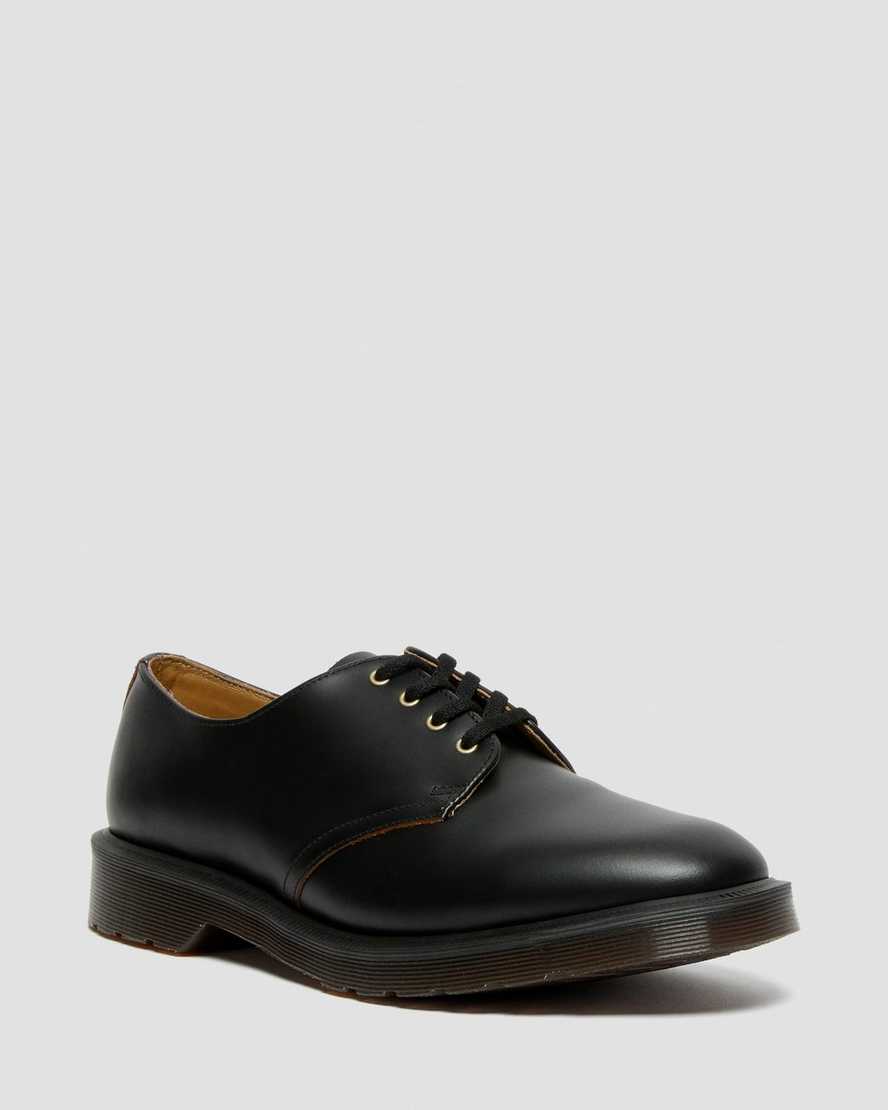 zapatos casuales negros dr martens smiths vintage smooth para hombre