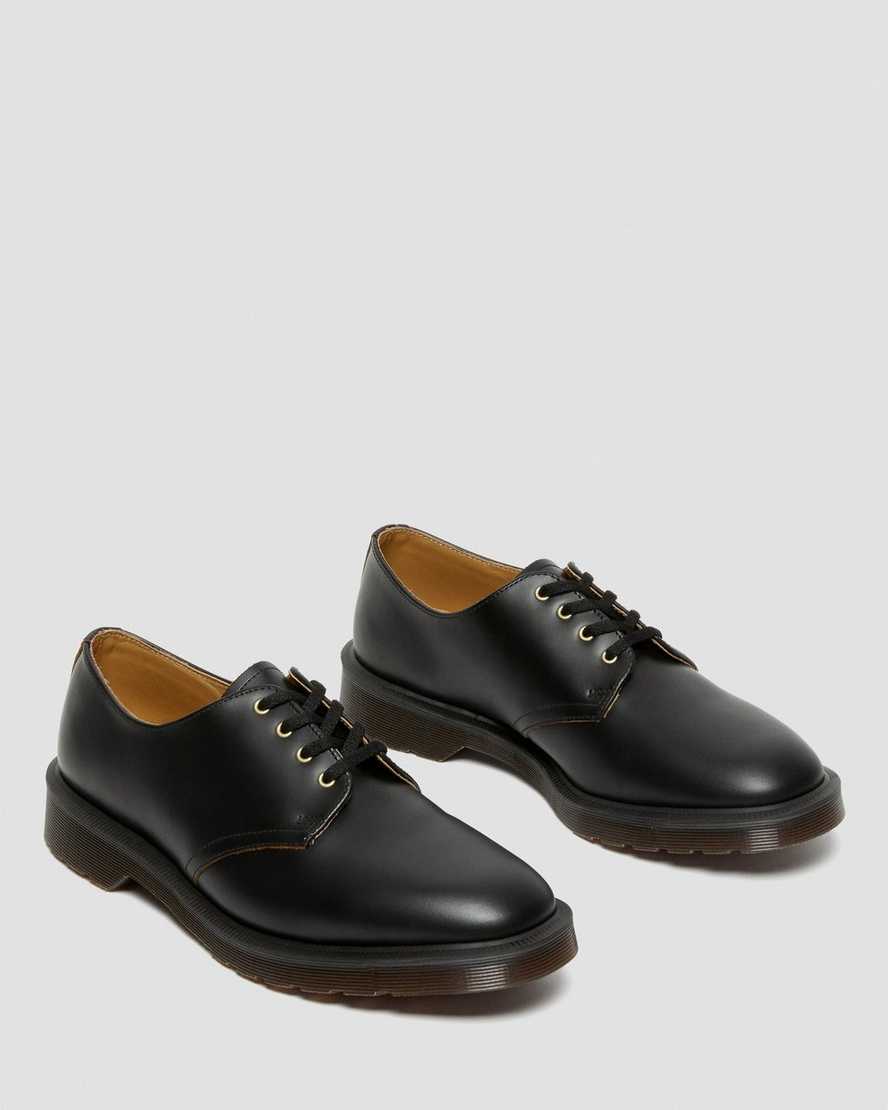 zapatos casuales negros dr martens smiths vintage smooth para hombre