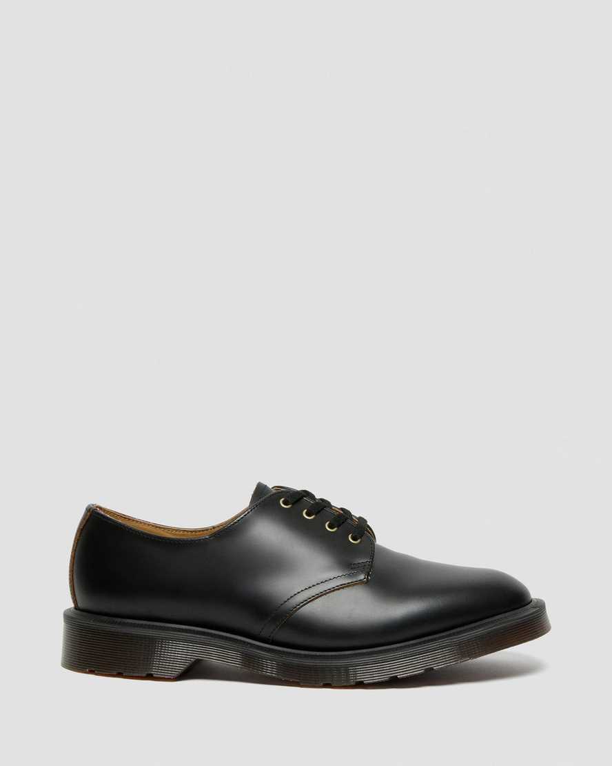 zapatos casuales negros dr martens smiths vintage smooth para hombre