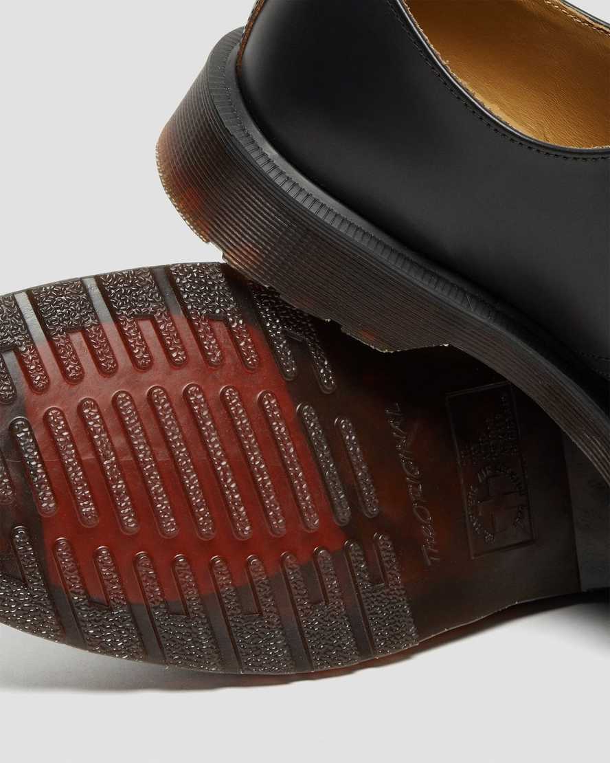 zapatos casuales negros dr martens smiths vintage smooth para hombre