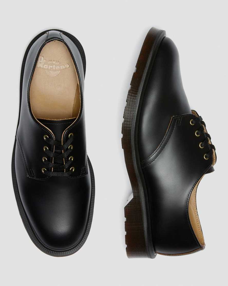 zapatos casuales negros dr martens smiths vintage smooth para hombre