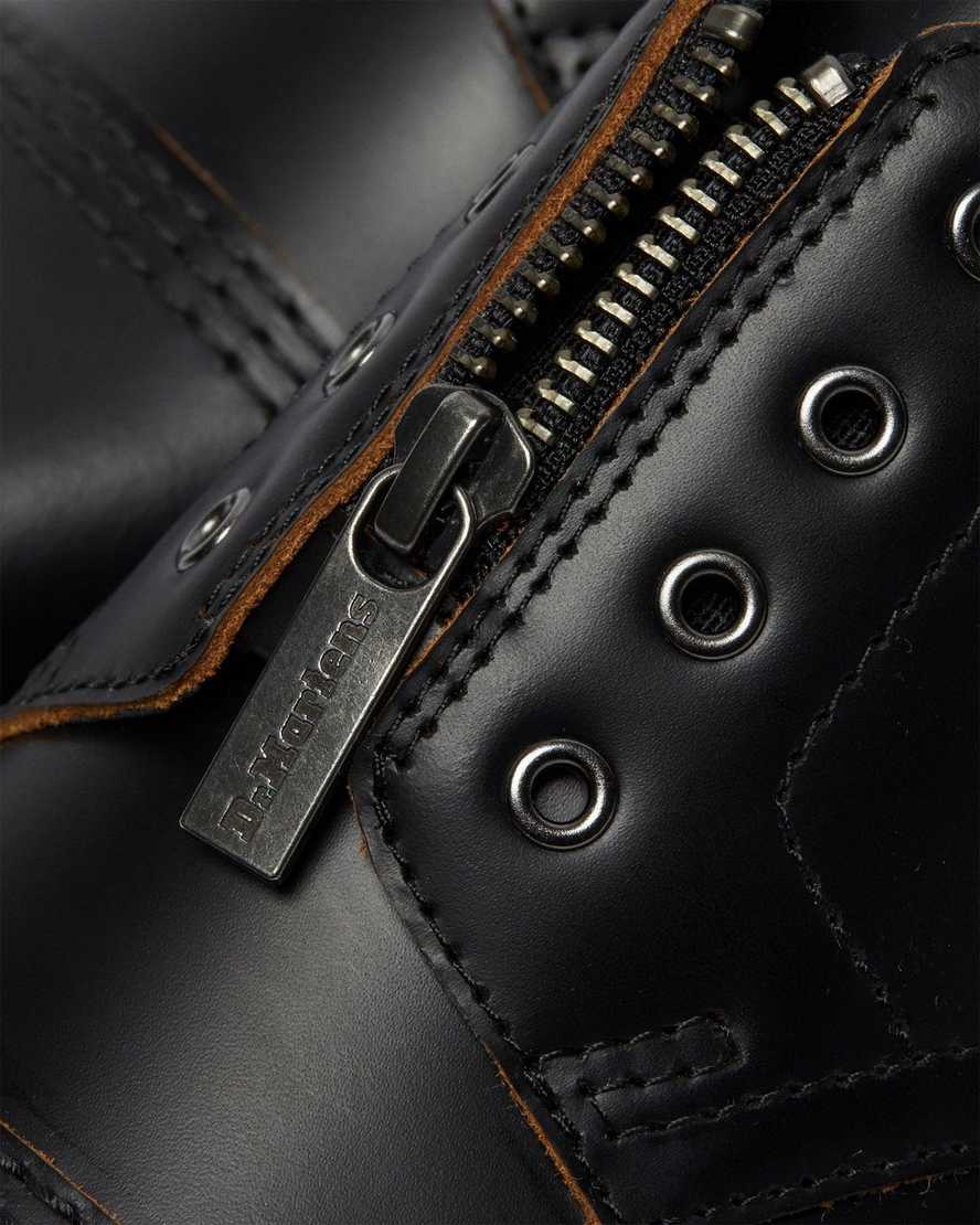 zapatos casuales negros dr. martens smiths laceless bex para hombre