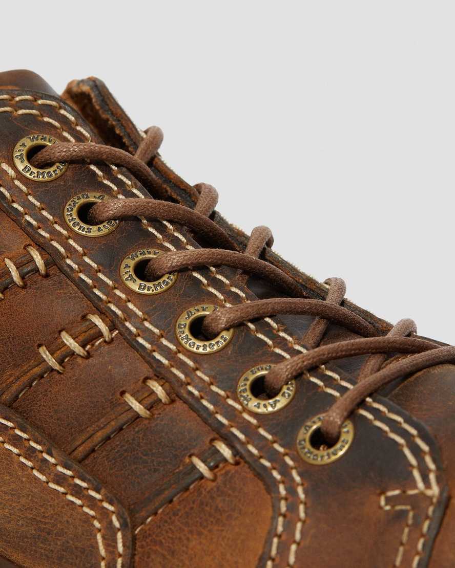 zapatos casuales dr martens keith para hombre en color tostado