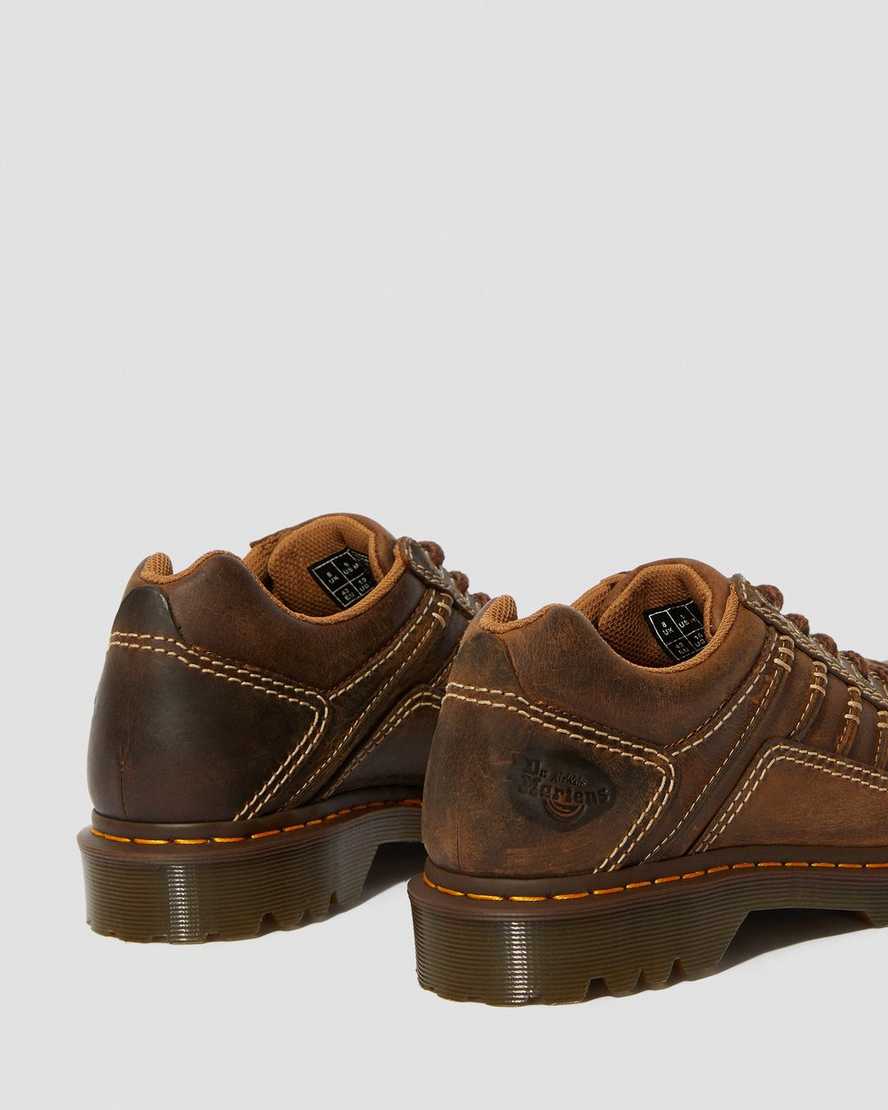 zapatos casuales dr martens keith para hombre en color tostado