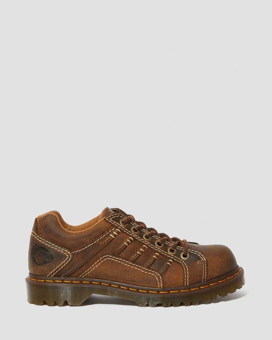 zapatos casuales dr martens keith para hombre en color tostado