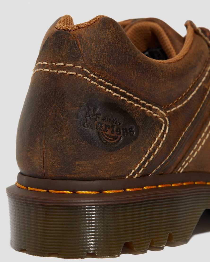 zapatos casuales dr martens keith para hombre en color tostado