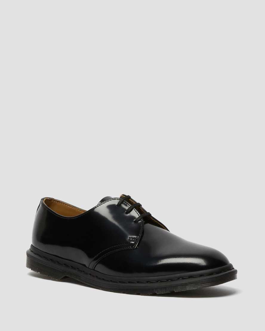 zapatos con cordones dr martens archie ii smooth para hombre color negro