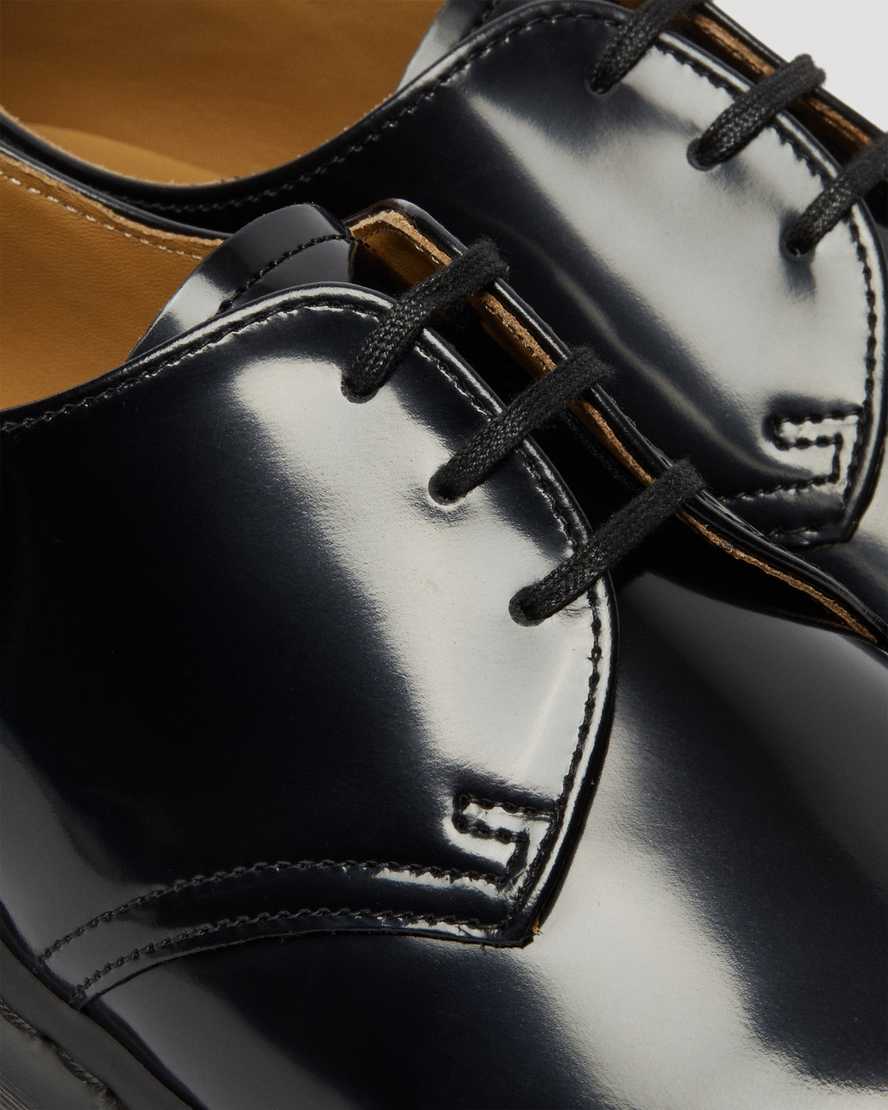 zapatos con cordones dr martens archie ii smooth para hombre color negro