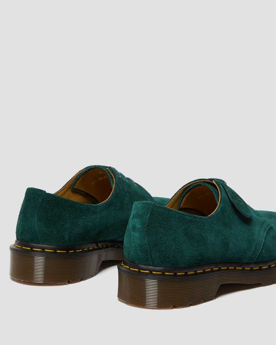 zapatos oxford dr martens 1461 verdes para hombre fabricados en inglaterra