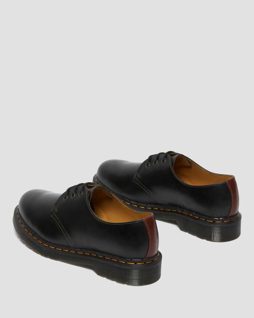 zapatos oxford dr martens 1461 abruzzo negros para hombre