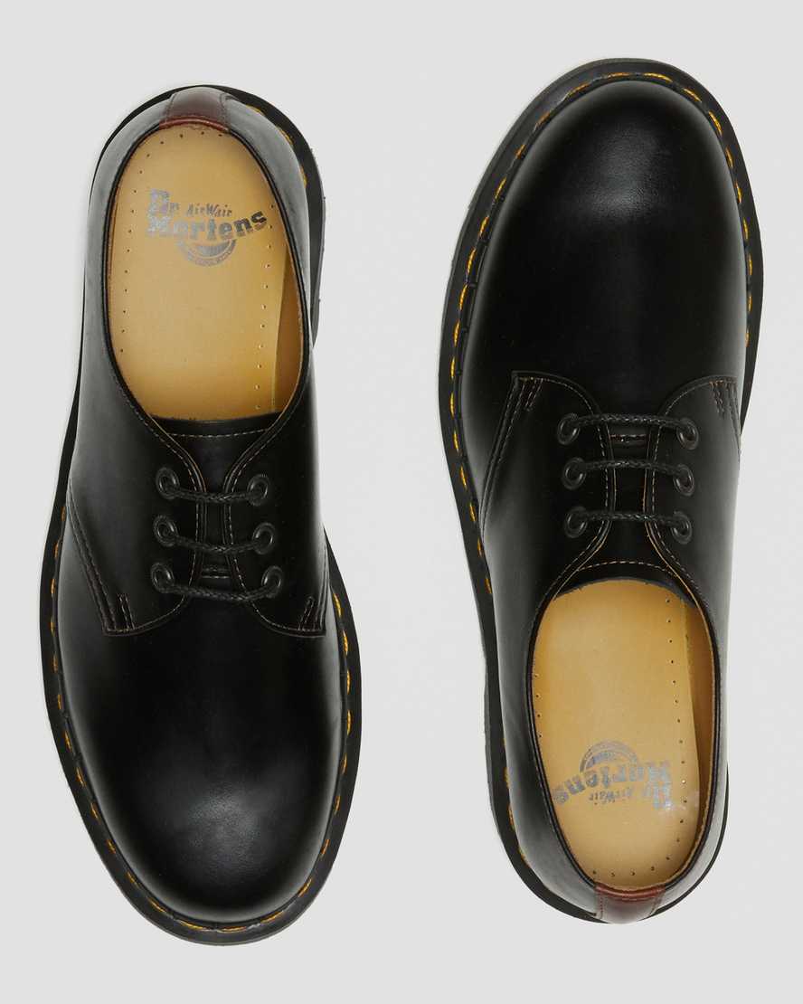 zapatos oxford dr martens 1461 abruzzo negros para hombre