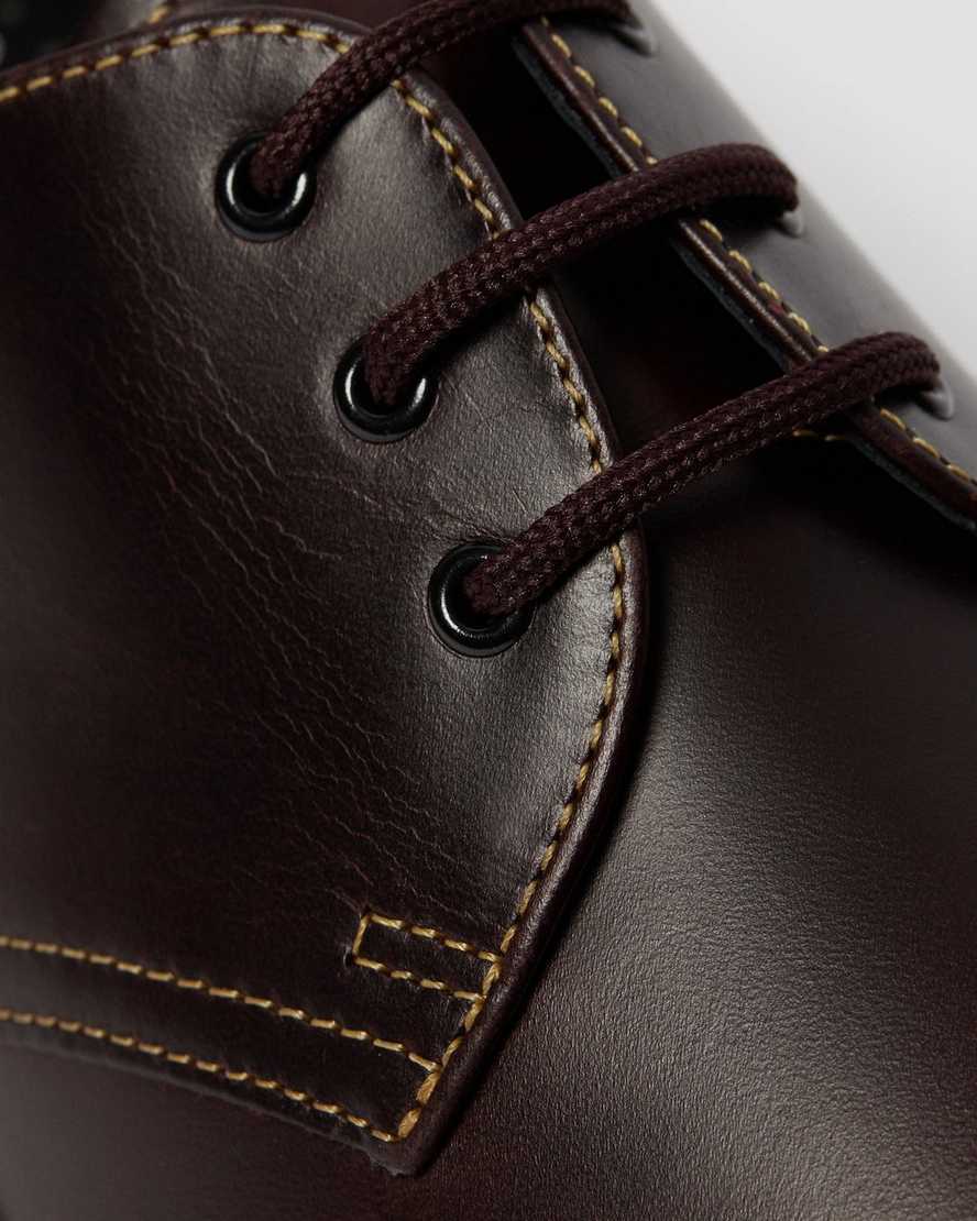 zapatos oxford dr martens 1461 atlas para hombre en color burdeos