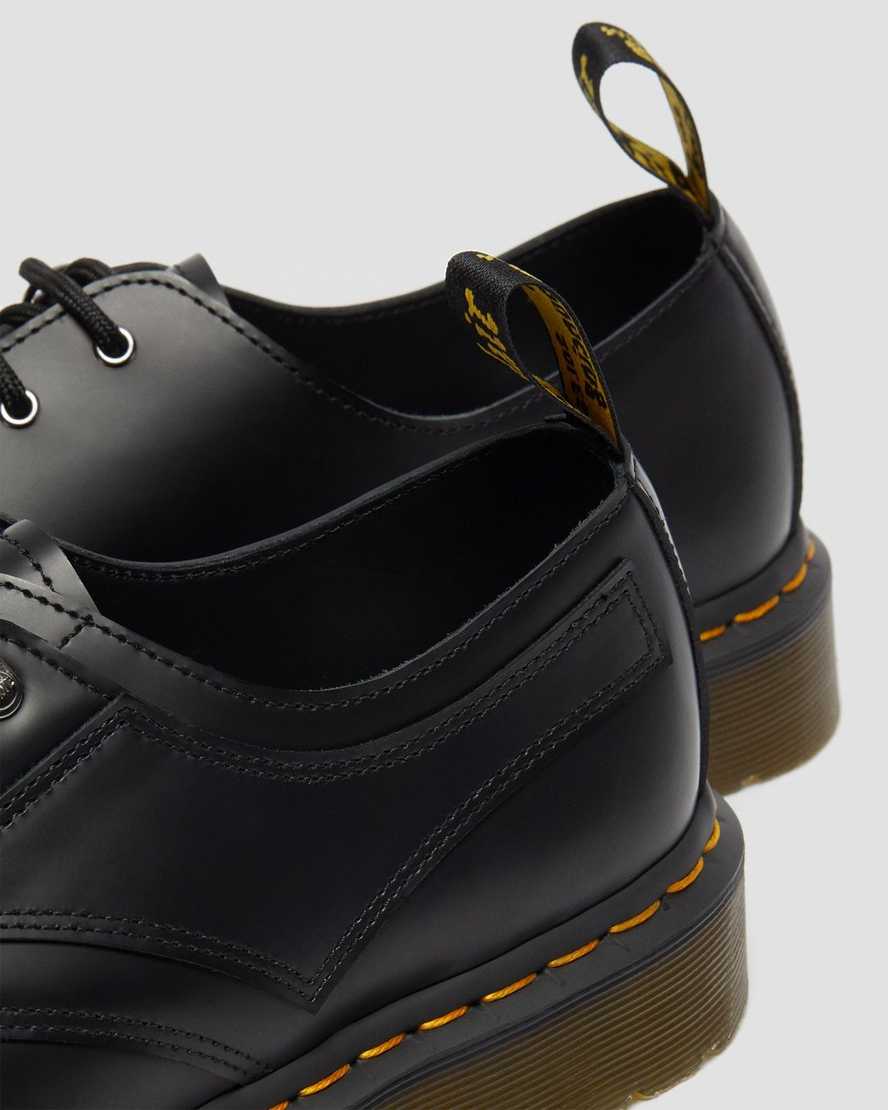 zapatos oxford dr martens 1461 verso smooth negros para hombre