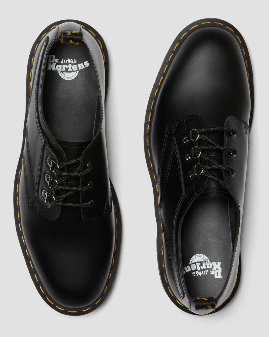 zapatos oxford dr martens 1461 verso smooth negros para hombre
