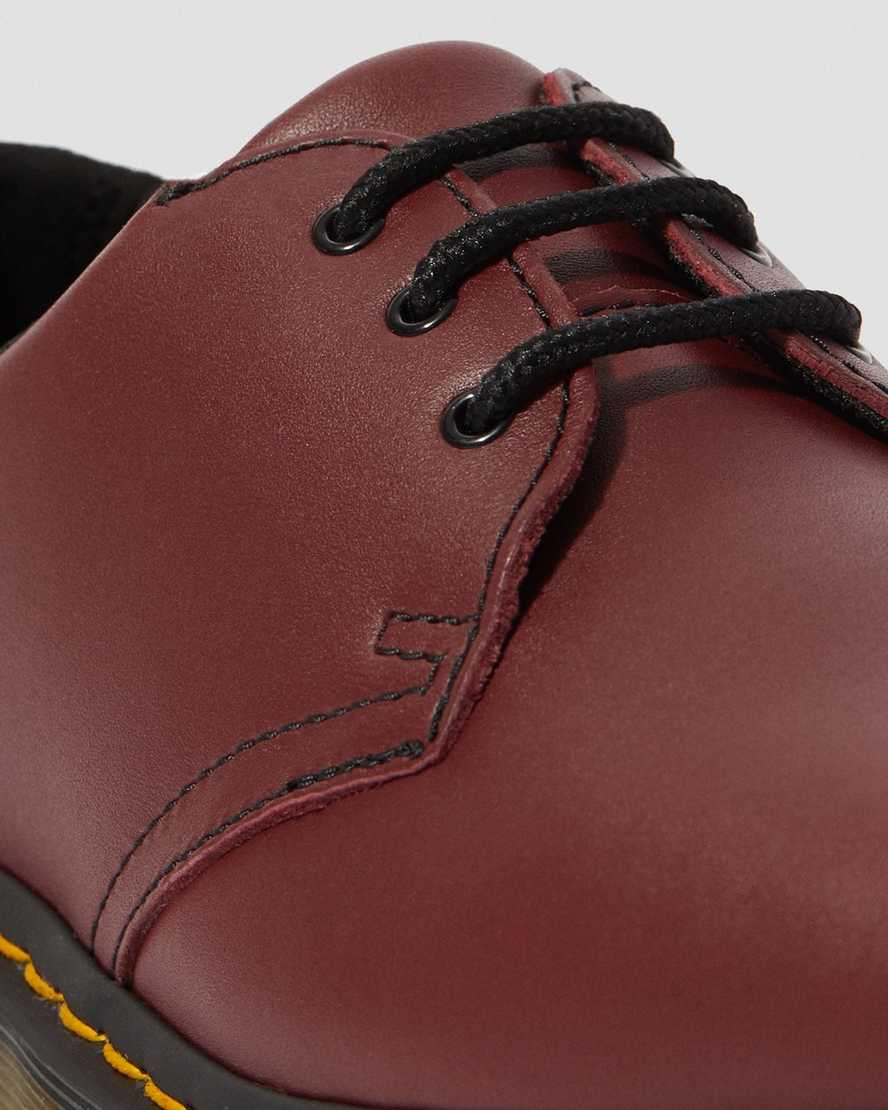 zapatos oxford antideslizantes dr martens 1461 rojos para hombre
