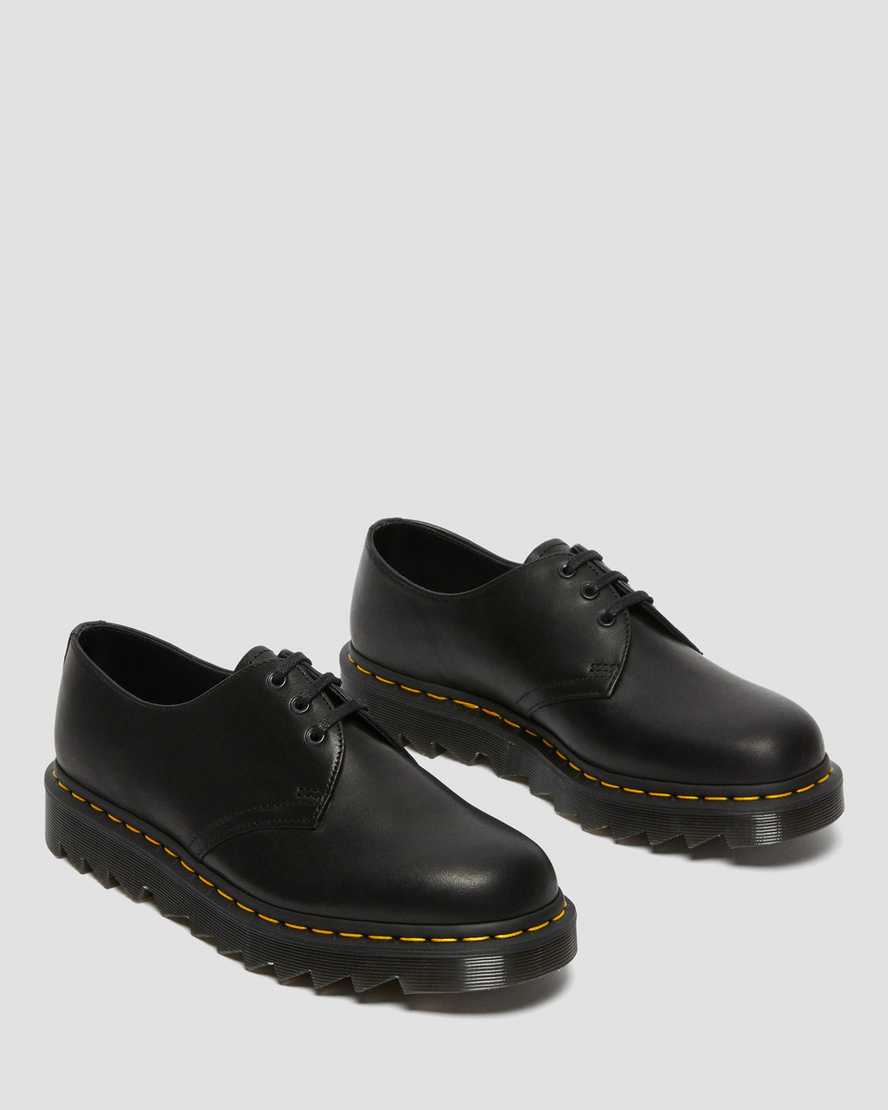 zapatos oxford negros dr martens 1461 ziggy para hombre