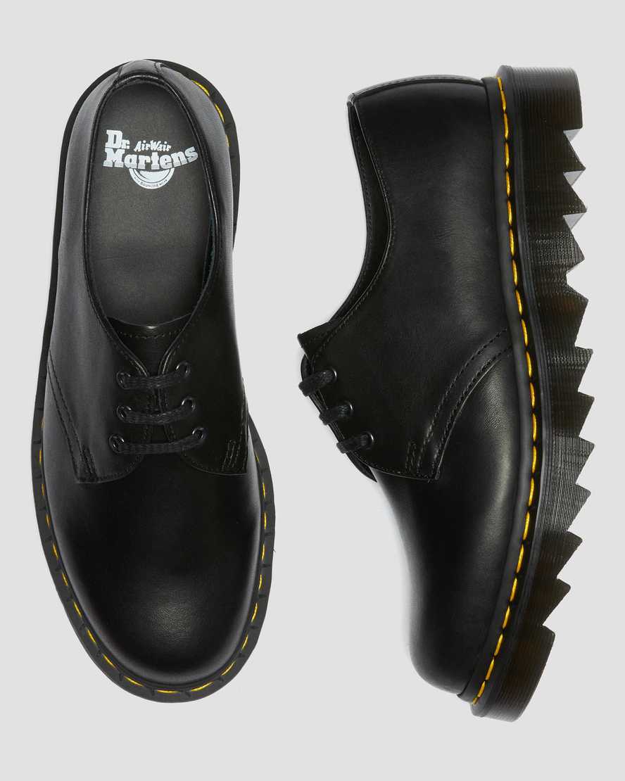zapatos oxford negros dr martens 1461 ziggy para hombre