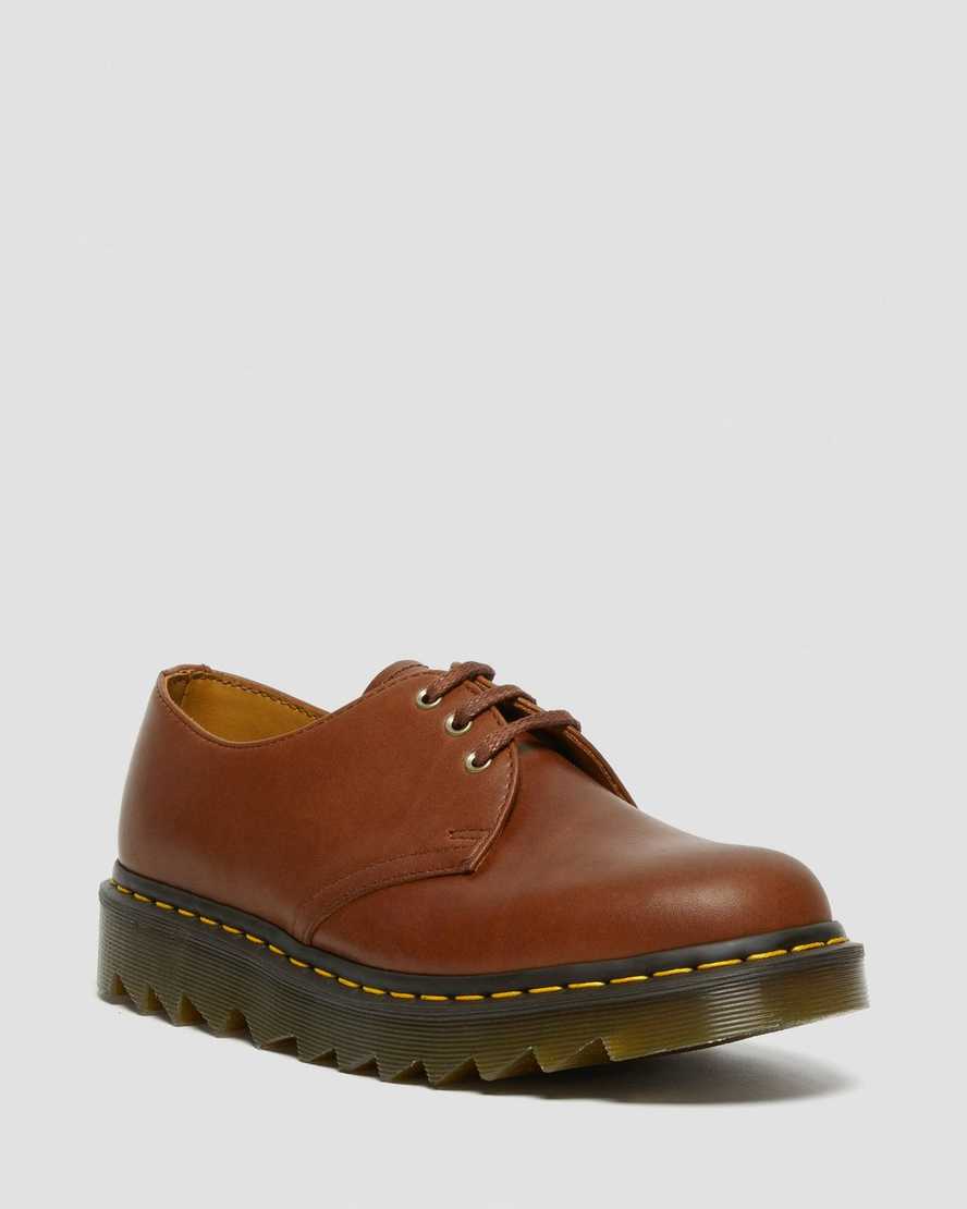 zapatos oxford dr martens 1461 ziggy para hombre en color tostado
